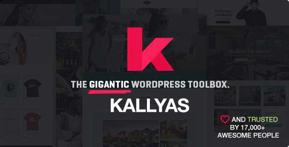 KALLYAS v4.16.1 - Responsive Multi-Purpose WordPress Theme