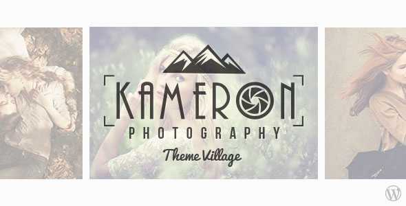 Kameron - Themeforest Photography Portfolio Theme