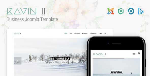 Kavin II - Business Joomla Template