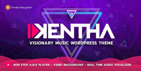 Kentha v1.6.3 - Visionary Music WordPress Theme