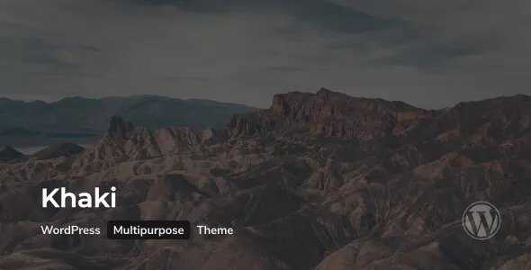 Khaki v2.0.5 - Responsive Multi-Purpose WordPress Theme