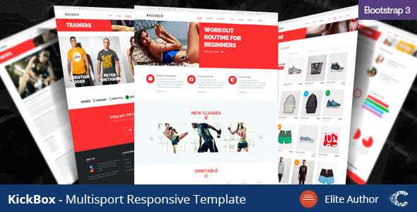 Kickbox - Themeforest Multisport Responsive Theme