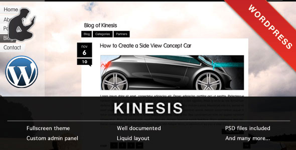 KINESIS - THEMEFOREST PREMIUM THEME