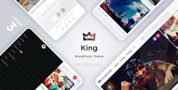 King v3.2 - News Magazine Viral Theme