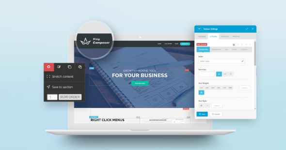 KingComposer Pro v1.9.4 - WordPress Page Builder