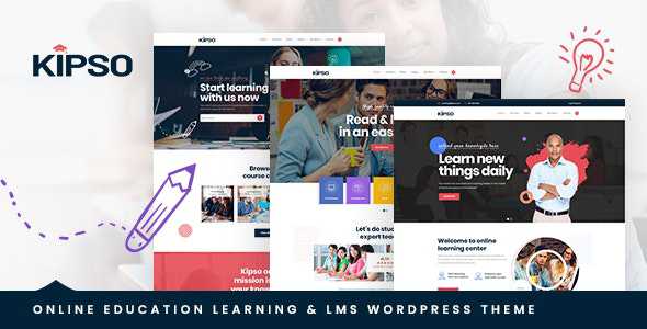 Kipso v1.0.0 - Education LMS WordPress Theme