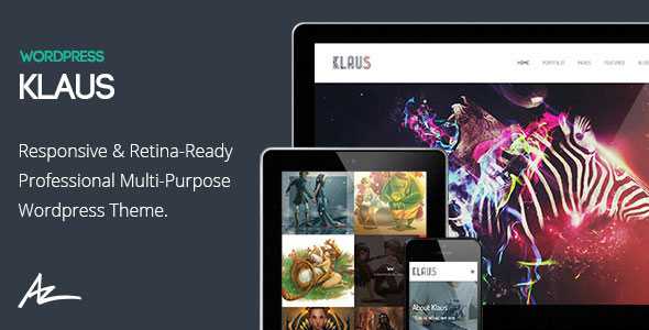 Klaus v1.5.2 - Retina Multi-Purpose WordPress Theme