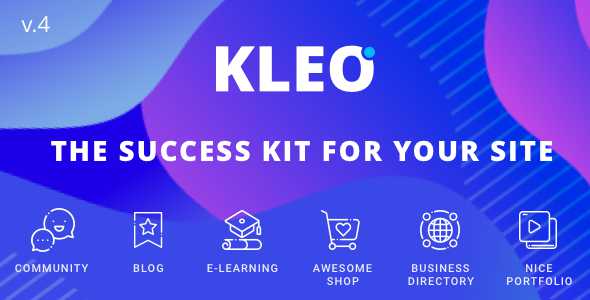 KLEO v4.9.50 – Next level WordPress Theme