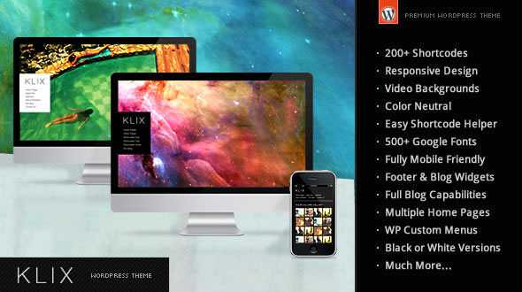 Klix - Mojothemes WordPress Theme