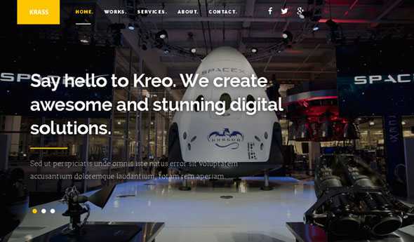Krass - Multipurpose Template