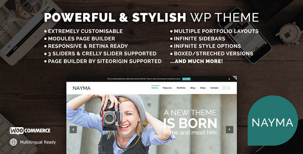 NAYMA V2.3.6- RESPONSIVE MULTI-PURPOSE WORDPRESS THEME