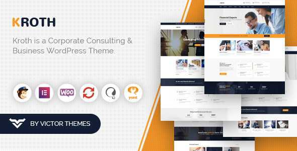 Kroth v1.9.3 - Business/Consulting WordPress Theme