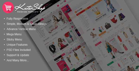KuteShop - Multi-Purpose HTML Template