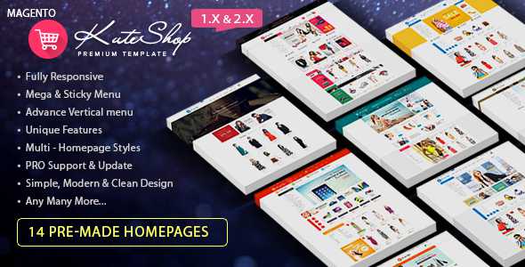 KuteShop v2.0 - Multipurpose Responsive Magento 1 & 2 Theme