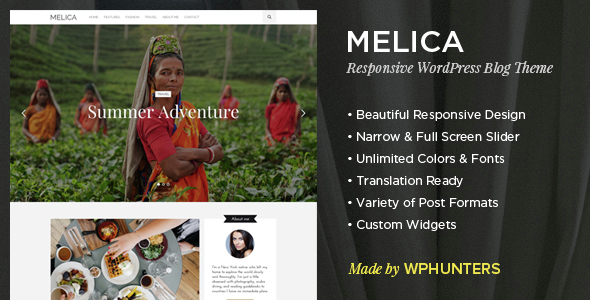 MELICA V1.3 – RESPONSIVE WORDPRESS BLOG THEME