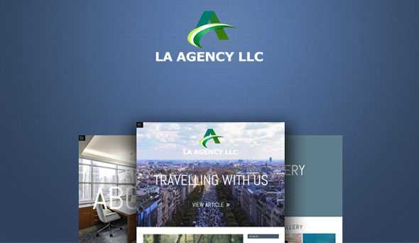 LA AGENCY LLC - HTML Blog Template