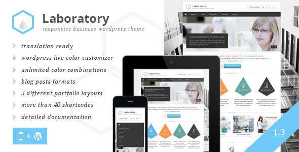 Laboratory - Themeforest Business Wordpress Theme