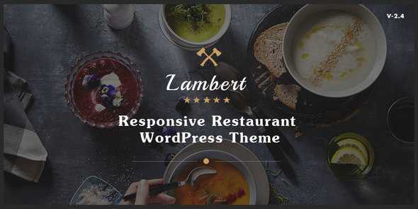 Lambert v2.5.2 - Restaurant / Cafe / Pub WordPress Theme