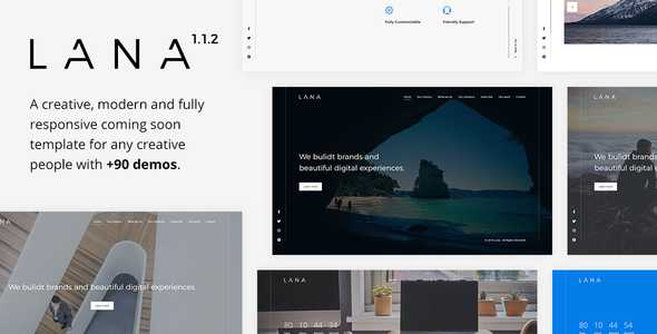Lana v1.1.2 - Creative Coming Soon Template