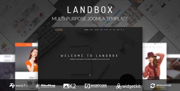 Landbox v1.3.5 - Multipurpose Joomla Template
