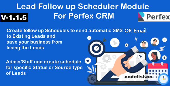 Lead Follow up Scheduler Module for Perfex CRM v1.1.5