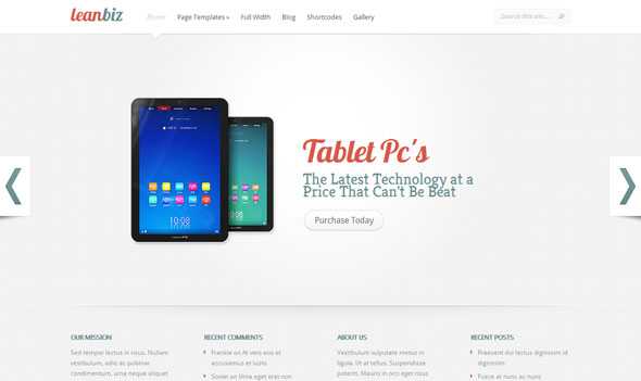 LeanBiz ElegantThemes WordPress Theme