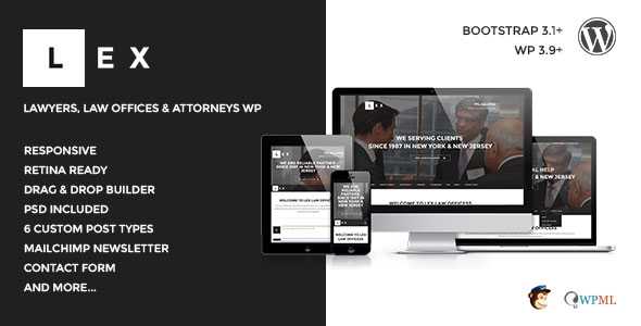 LEX - Law Offices, Lawyers & Attorneys WP