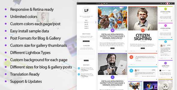 LiquidFolio - Themeforest Portfolio Premium WordPress Theme