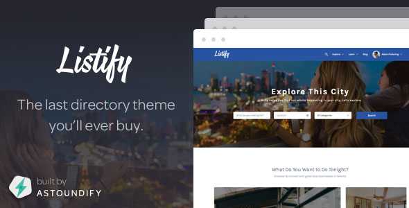Listify v1.10.0 - Themeforest WordPress Directory Theme