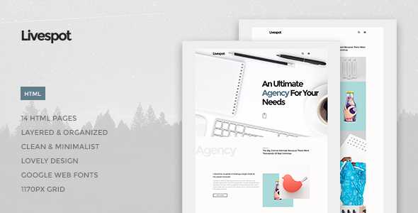 Livespot - Creative Agency HTML Theme