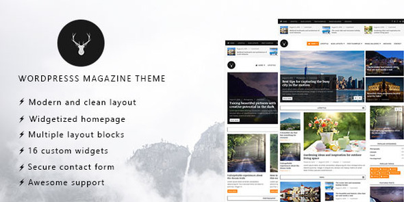 VAGA - WORDPRESS MAGAZINE AND BLOG THEME