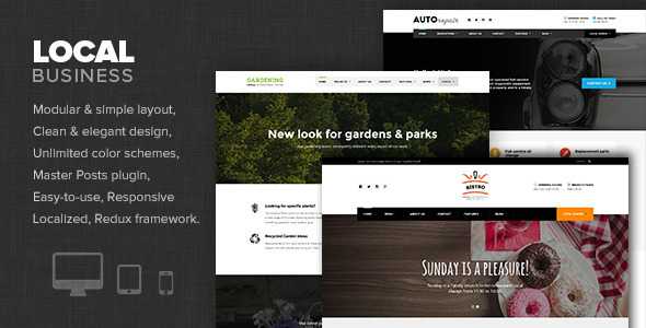Local Business - WP Theme for Small businesses