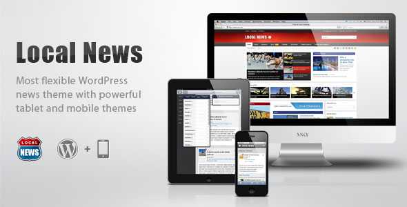 Local News - Themeforest WP News Theme with Mobile Version
