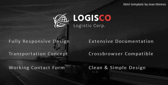Logisco v1.0 - Logistics & Transportation HTML Template