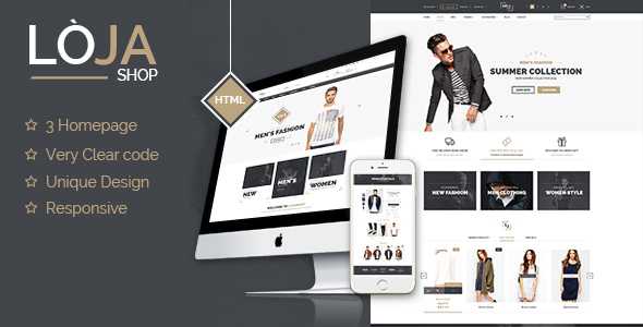 Loja - Responsive Template Theme