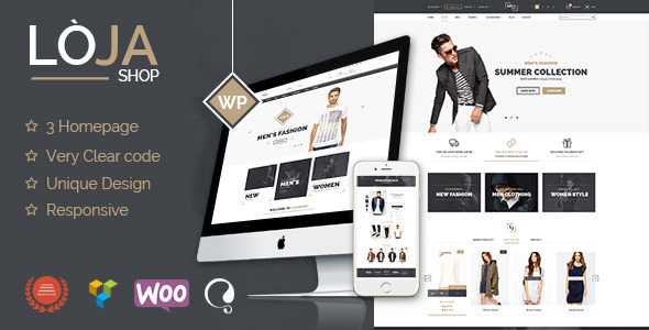 Loja v1.1.9 - Responsive WooCommerce Theme