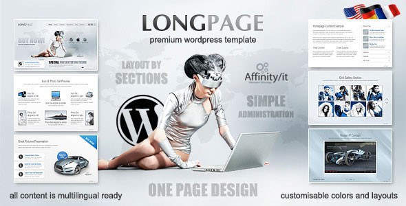 THEMEFOREST LONGPAGE PRODUCT AND SERVICE PRESENTATION THEME