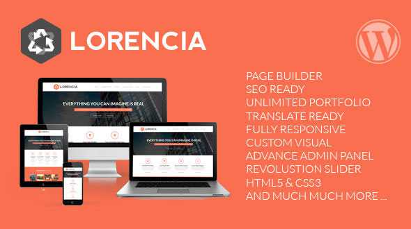 Lorencia – Mojothemes Flat WordPress Theme