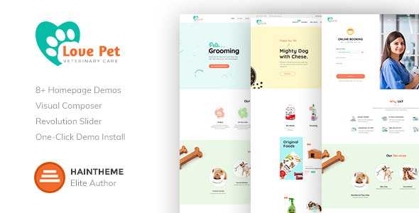 LovePet v1.3 - Pet Shop & Veterinary Theme