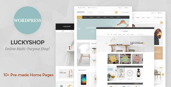 LuckyShop - Multi-Purpose WooCommerce WordPress Theme