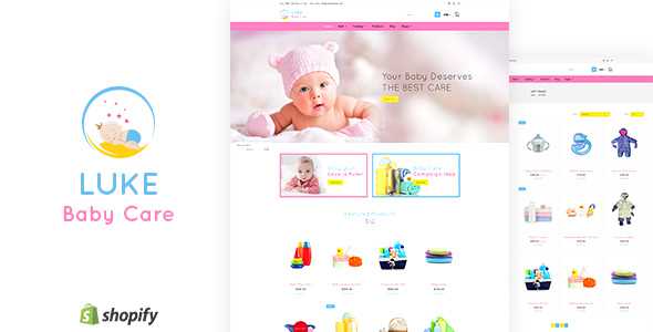 Luke v1.1 - Infants & Baby Care Store Shopify Theme