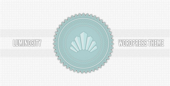 LUMINOSITY - THEMEFOREST WORDPRESS BLOG THEME