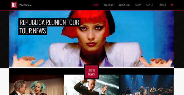 M-Label - JoomlaXTC Wordpress Theme