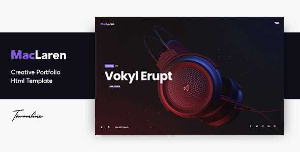 MacLaren v1.0 - Personal Portfolio Ajax Template