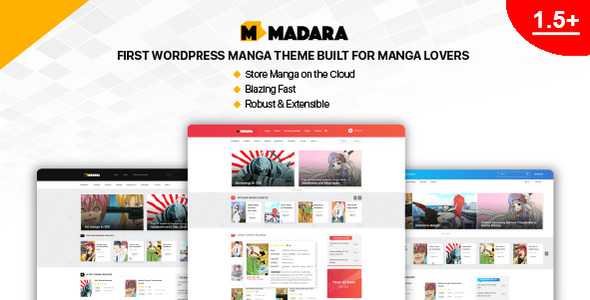 Madara v1.6.2 - WordPress Theme for Manga