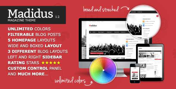 Madidus v1.2.8 - Blog & Magazine Theme