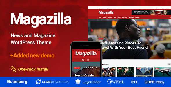 Magazilla v1.0.4 - News & Magazine Theme