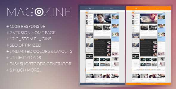 Magazine - Themeforest Premium Wordpress Theme