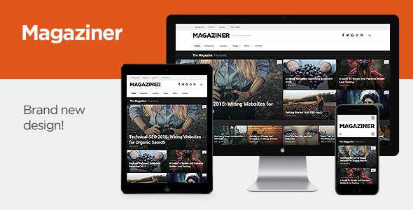 Magaziner - Responsive WordPress Magazine Theme