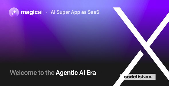 MagicAI v10.3 - OpenAI Content, Text, Image, Video, Chat, Voice, and Code Generator as SaaS - nulled